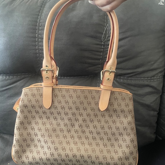 Dooney & Bourke Signature Tote Buckle Satchel Vintage - Picture 3 of 7